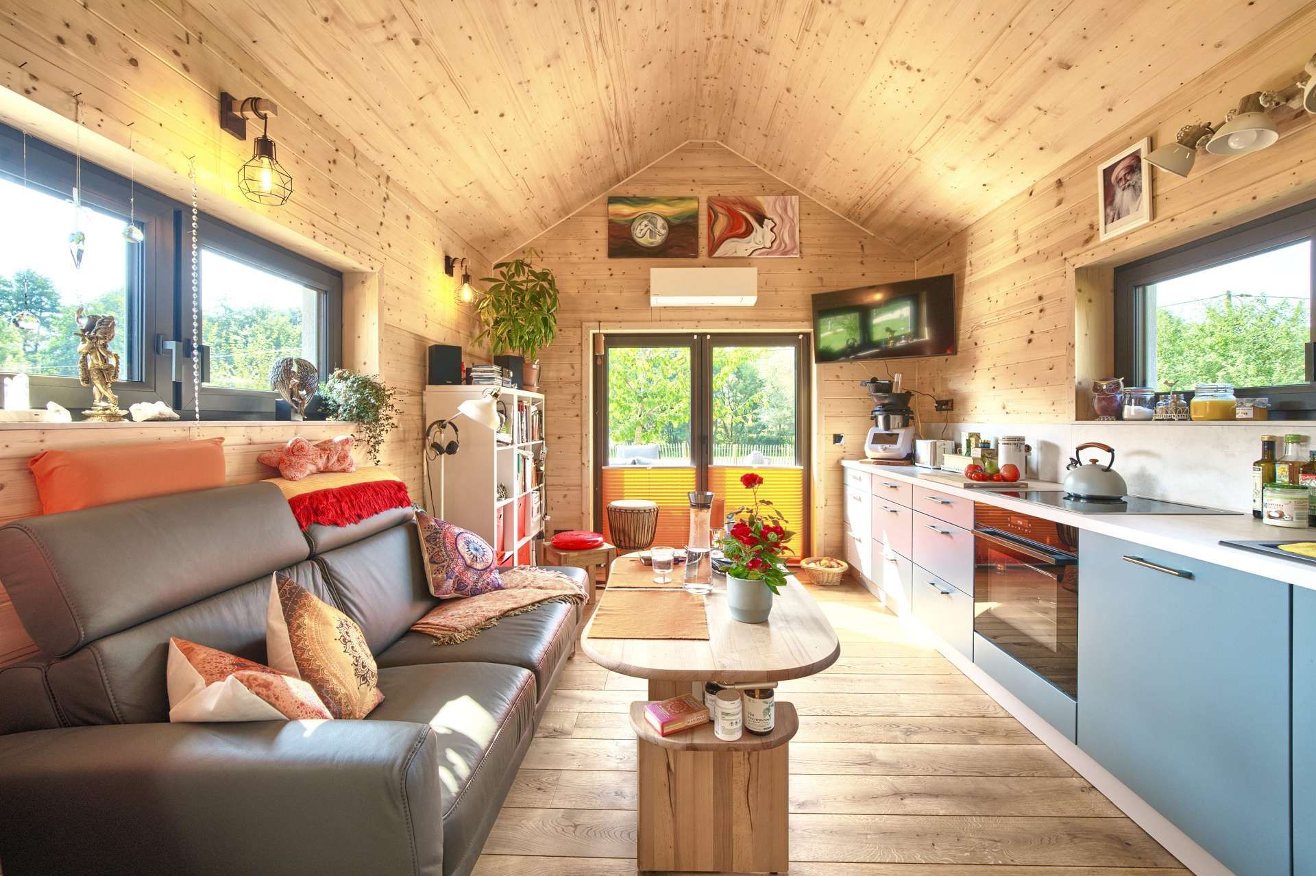 Wohnzimmer Tinyhouse